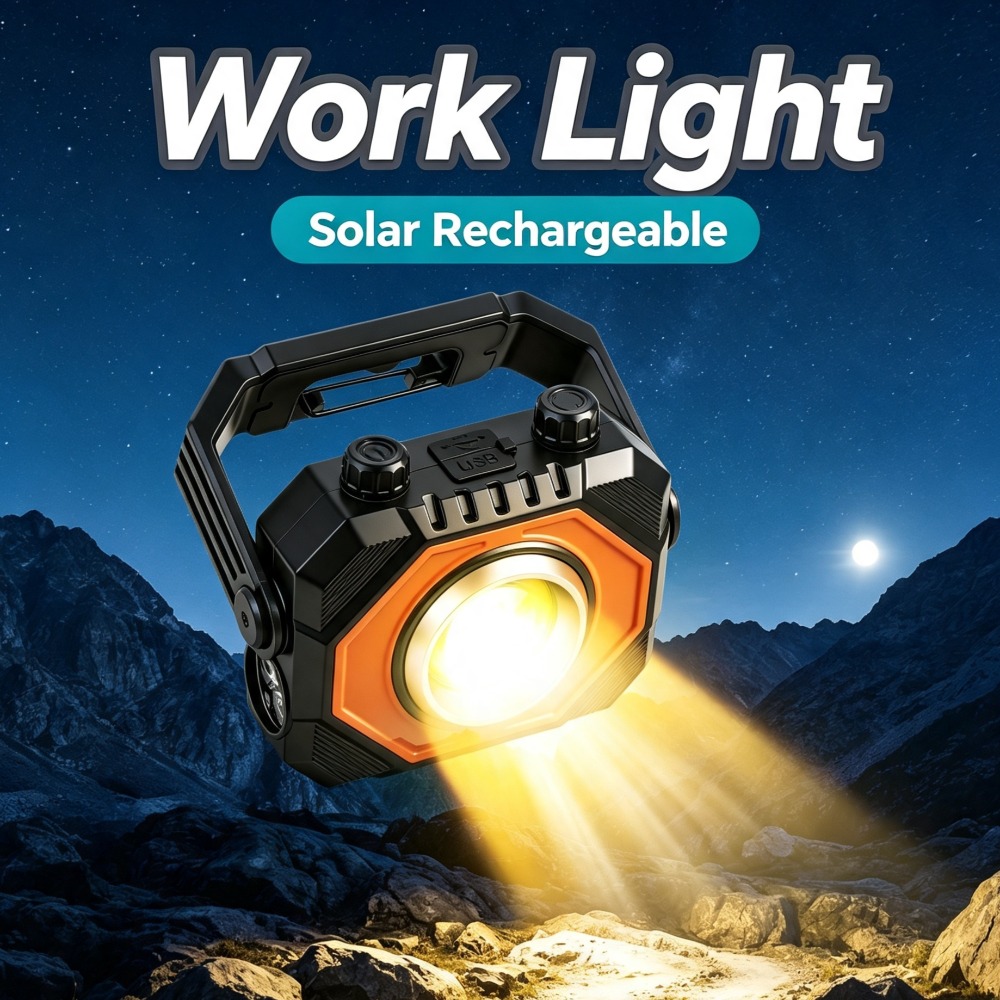 Outdoor Lighting Usb - Yeni Çok Fonksiyonlu COB Çalışma Lambası