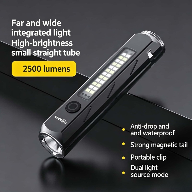 Outdoor Lighting Lanterns - LED Güçlü Işık El Feneri Tip-C