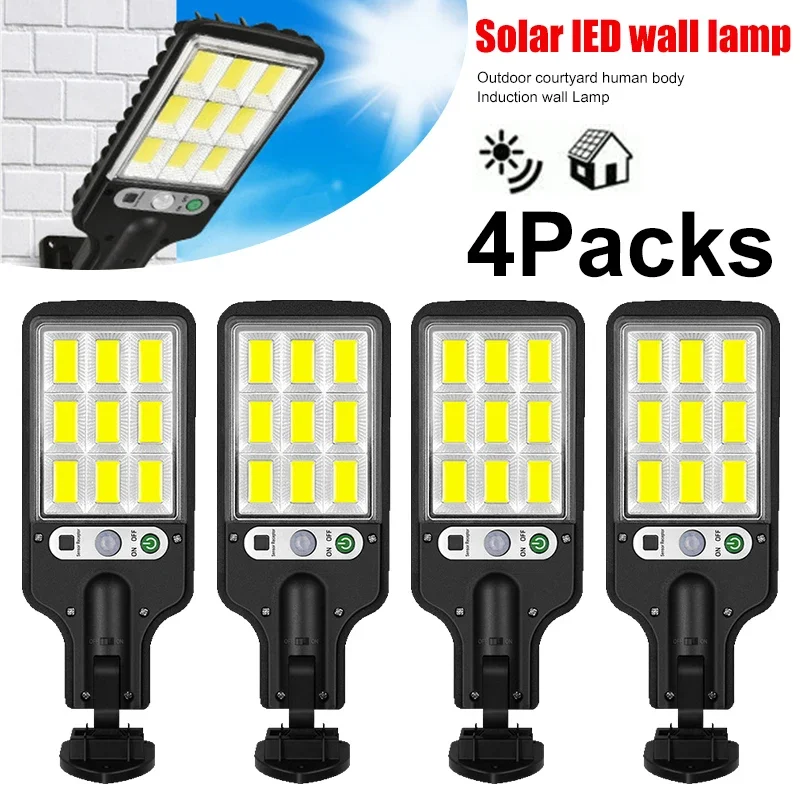 Outdoor Lighting For Garden - Güçlü LED Güneş Enerjili Dış Mekan