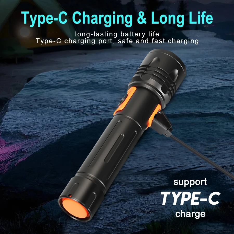 Yüksek Güçlü LED El Feneri USB - Outdoor Lighting Usb incelemesi ve fiyatı