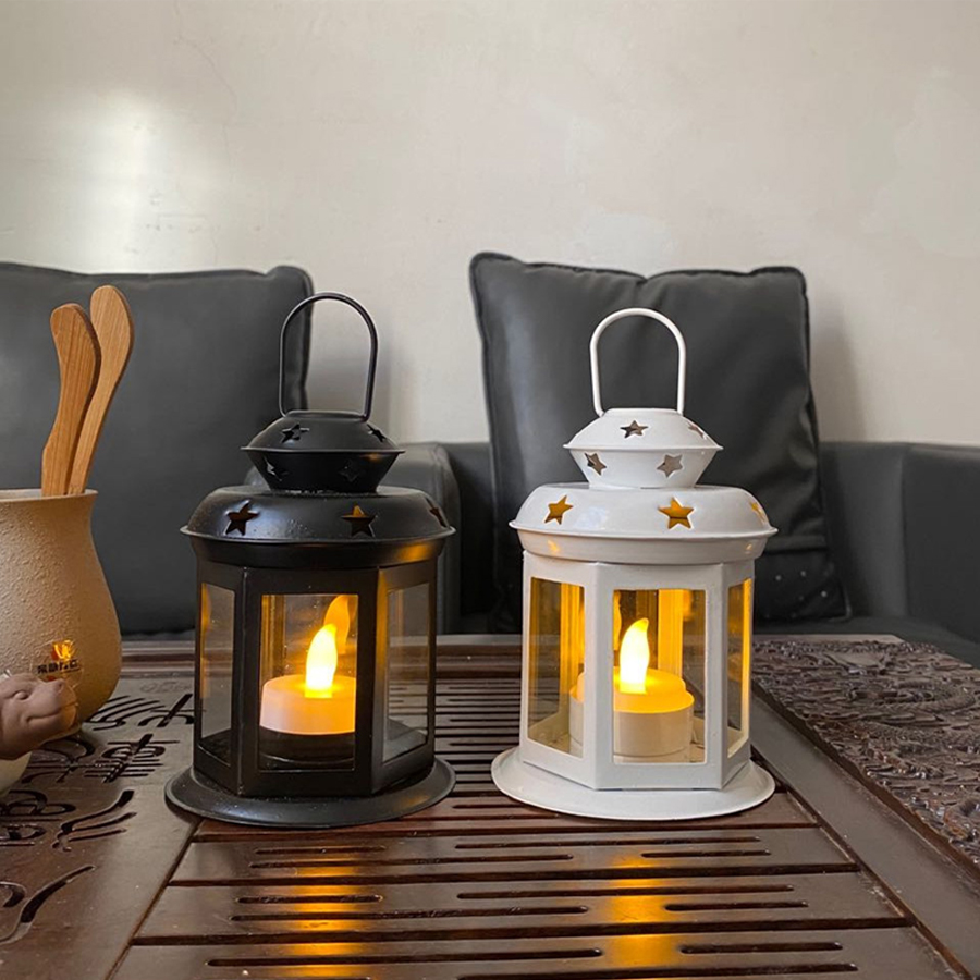 Asılı mum lamba süsü cam fener - Lighting Wedding Outdoor incelemesi ve fiyatı