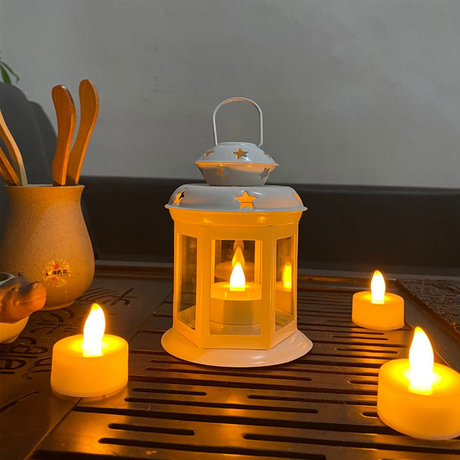 Asılı mum lamba süsü cam fener - Lighting Wedding Outdoor incelemesi ve fiyatı