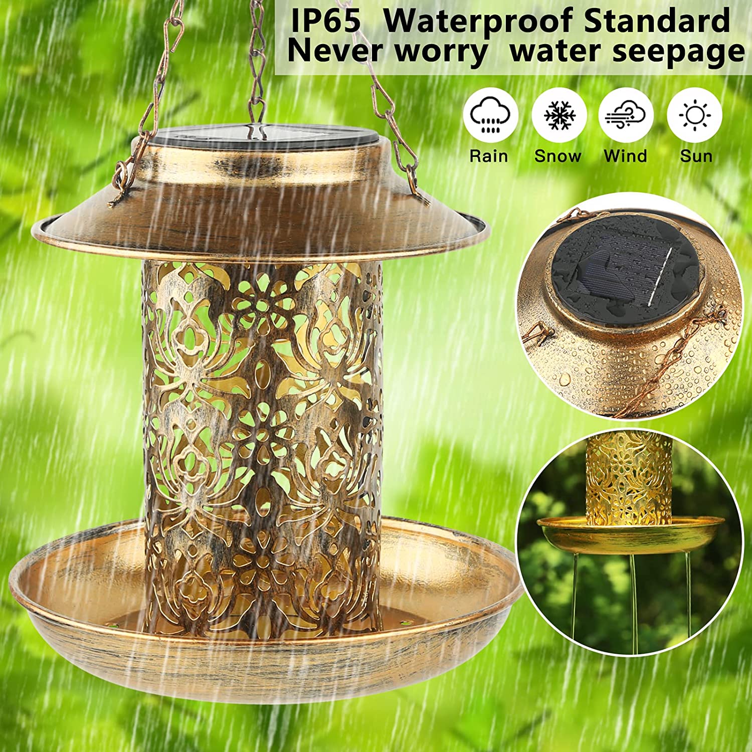 Güneş Kuş Besleyici Metal Açık - Outdoor Lighting Ideas For House incelemesi ve fiyatı