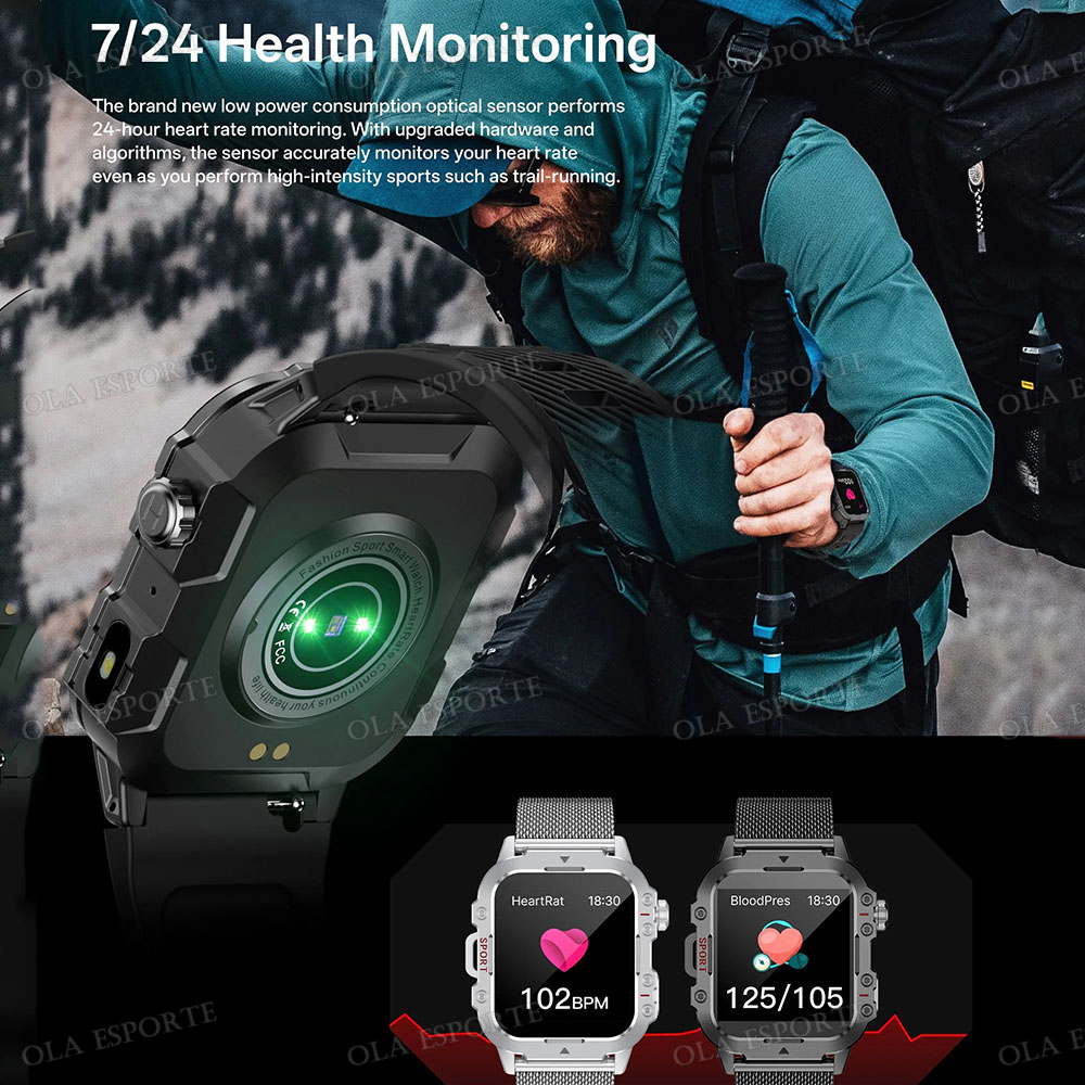 Askeri Açık Hava Akıllı Saat E - Outdoor Lighting Track incelemesi ve fiyatı