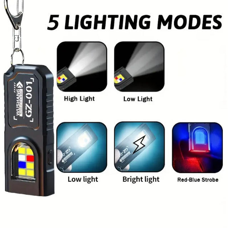 Çok fonksiyonlu Anahtarlık El  - Outdoor Lighting Usb incelemesi ve fiyatı