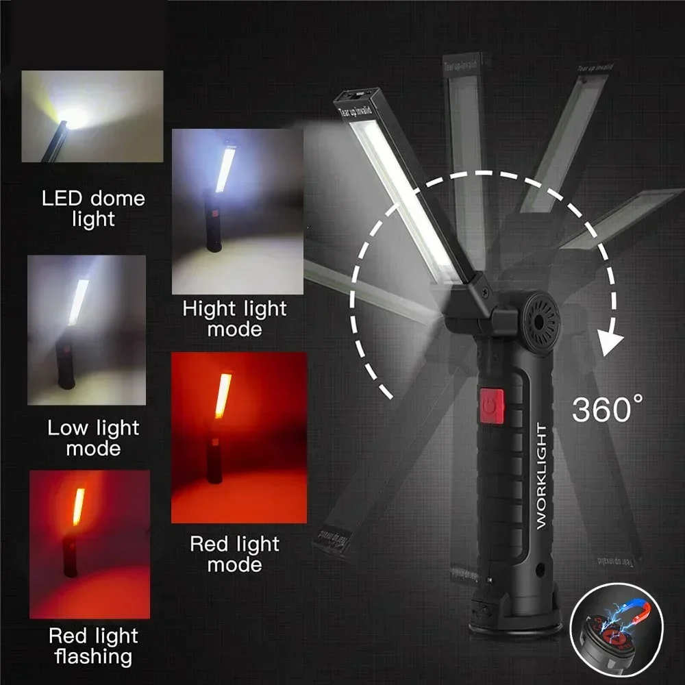 LED COB El Feneri USB Şarj Edi - Outdoor Lighting Usb incelemesi ve fiyatı