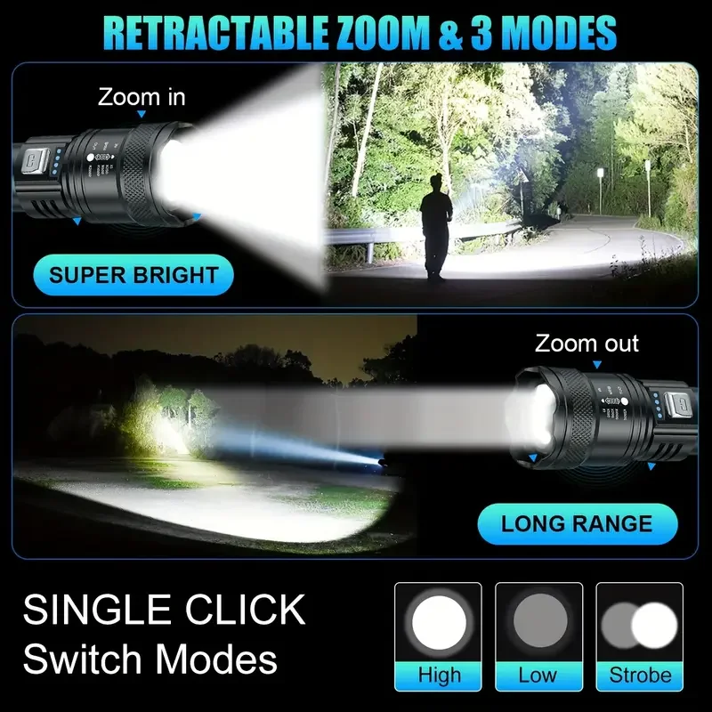 Taktik LED El Feneri 2000LM US - Outdoor Lighting Brands incelemesi ve fiyatı